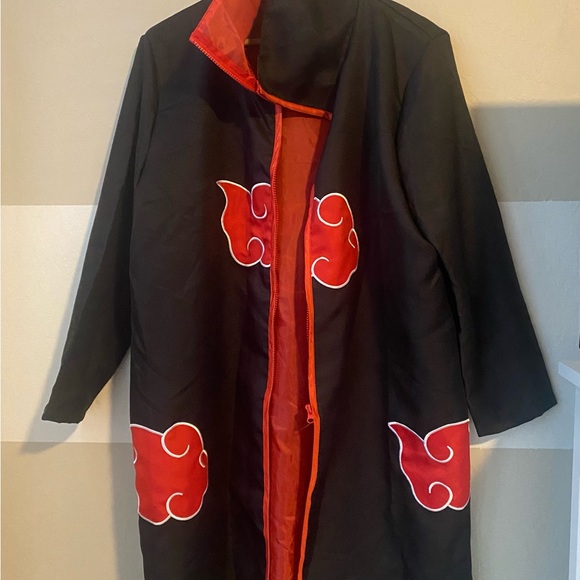 Naruto Tobi Obito Cosplay Costume
Akatsuki Long Sleeve Cloak SMALL
ADULT - Picture 9 of 10